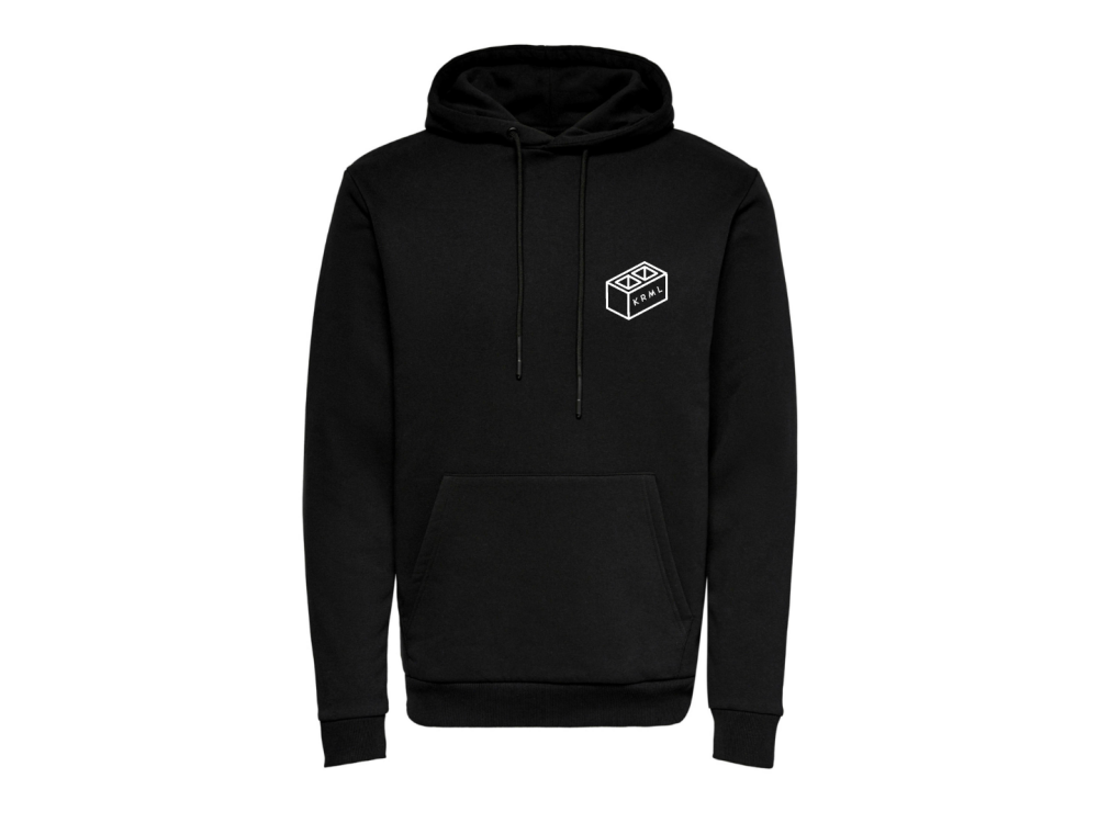 KRUIMEL STAY OUT! BLACK HOODIE
