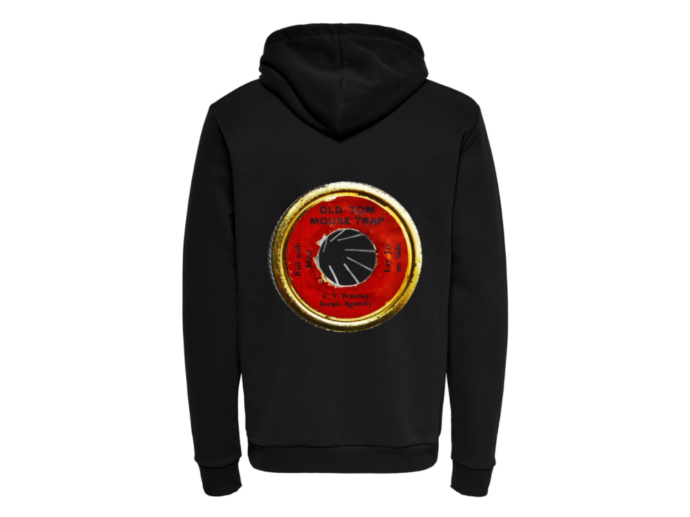 KRUIMEL STAY OUT! BLACK HOODIE